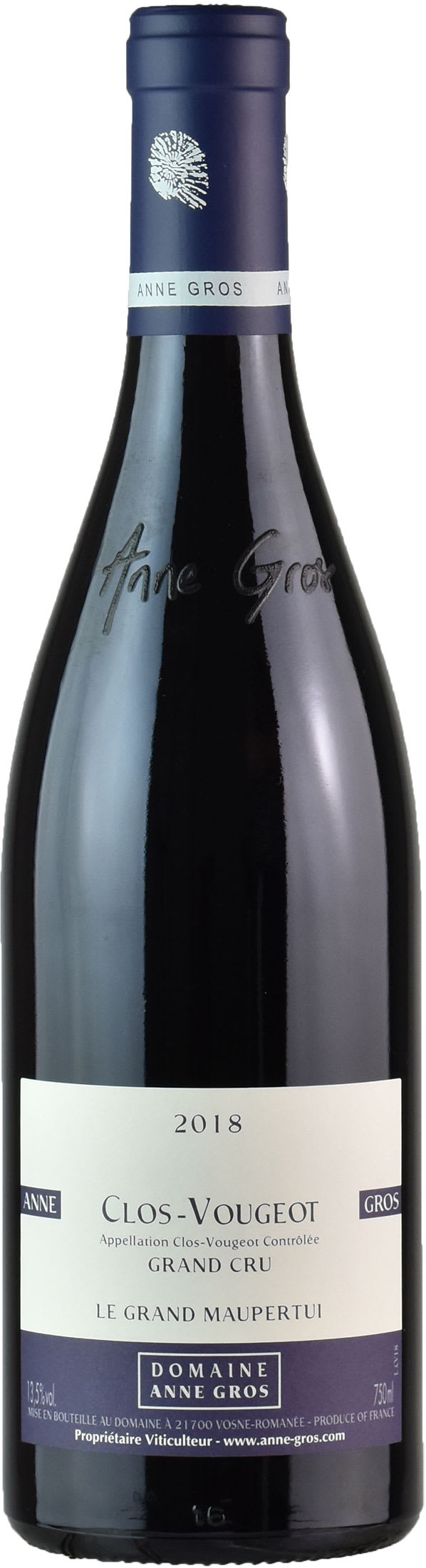 Domaine Anna Gros Clos de Vougeot Grand Cru 2018