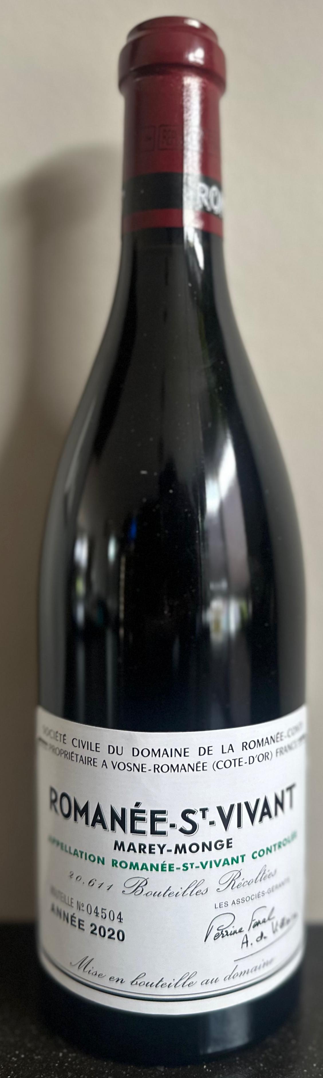 Domaine de la Romanee Conti Romanee St. Vivant 2020