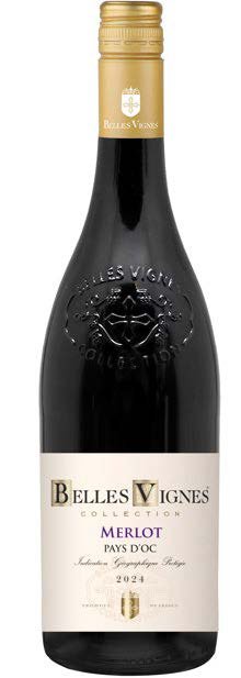 Belles Vignes Merlot Vin de Pays D&rsquo;OC  - 0208 - 0208